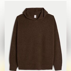 BRAND NEW WITH TAGS! HOLLISTER gilly hicks oversized sweater knit hoodie